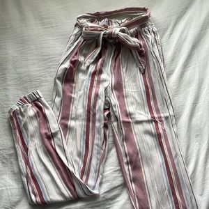 American Eagle Soft Striped Joggers